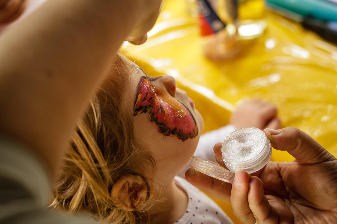 Face painting, child, make up in Carlsbad, CA